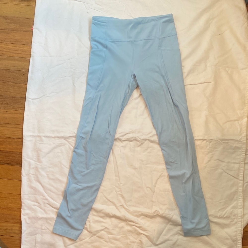 Athleta Girls Light Blue Active Leggings